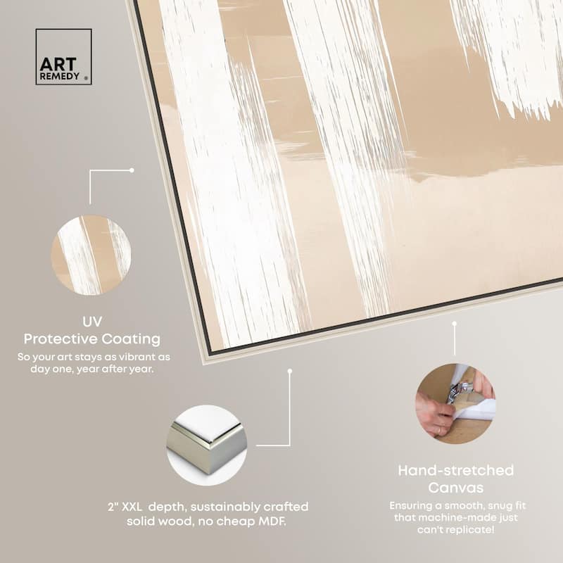 Gestural Grains I Canvas by Art Remedy