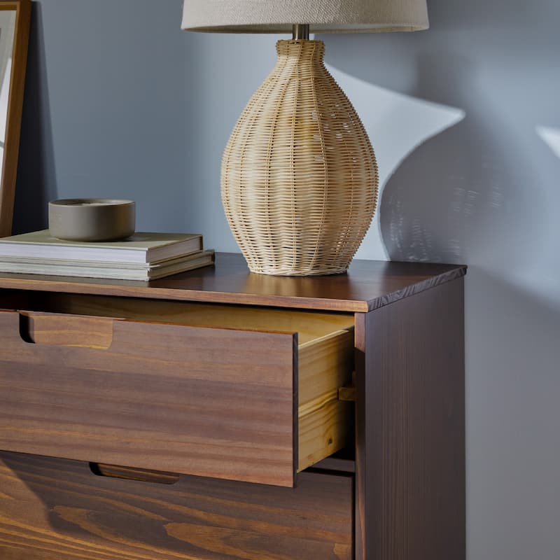 Middlebrook Gammelstaden Mid-Century Solid Wood 6-Drawer Dresser