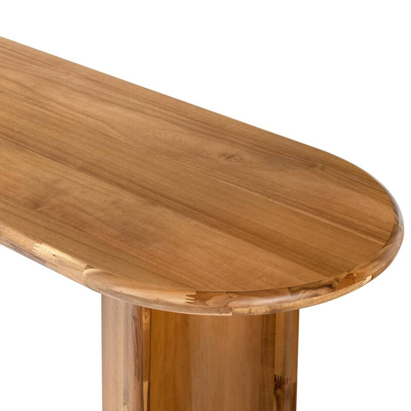 Fairbank Large Console Table-Sandy Acacia