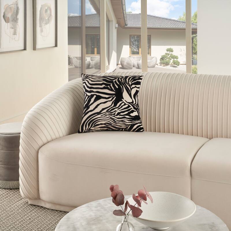 Mina Victory Sofia Animal Print Throw Pillow