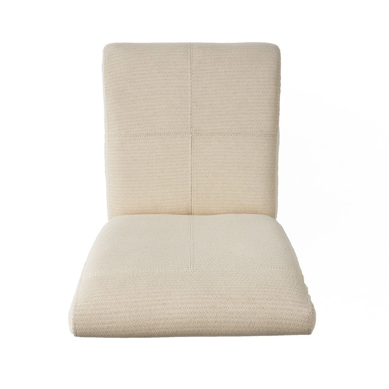 Roomfitters Dining Chair Set of 2, Comfortable Padded Seat, Modern Dining Room Seating, Beige