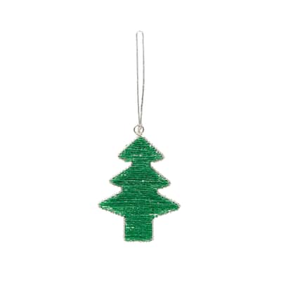 Beaded Tree Ornament
