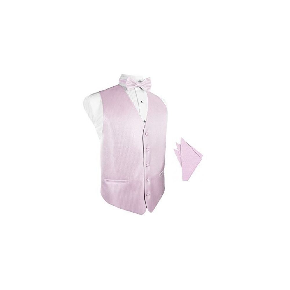 Light Pink Herringbone Tuxedo Vest With Bowtie Pocket Square Set Overstock 25446941 In the category men down jackets at yoox you can find pieces from the best brands. overstock com