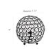 preview thumbnail 17 of 36, Elegant Designs Crystal Ball Sequin Chrome Table Lamp