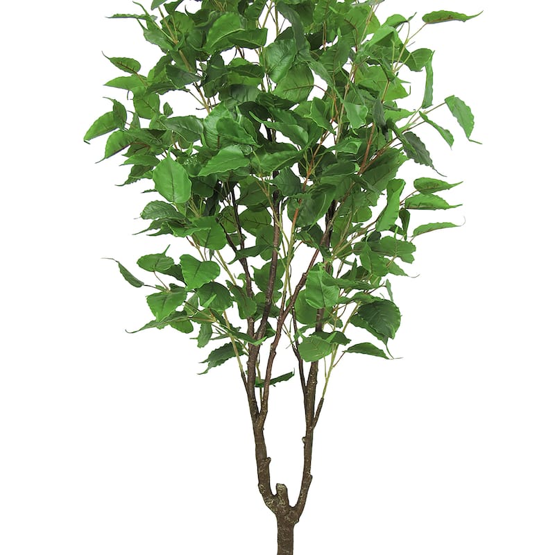 6.5ft Artificial Birch Tree Plant in Black Pot - 78" H x 32" W x 32" DP