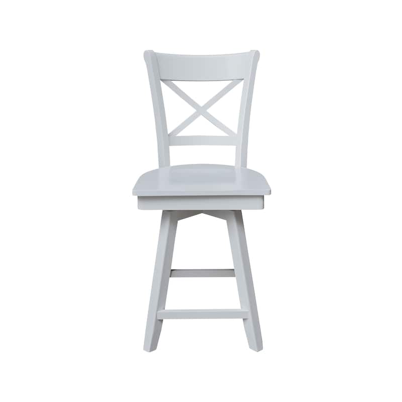 Charlotte Counter Height Stool with 24 in. H Swivel Seat