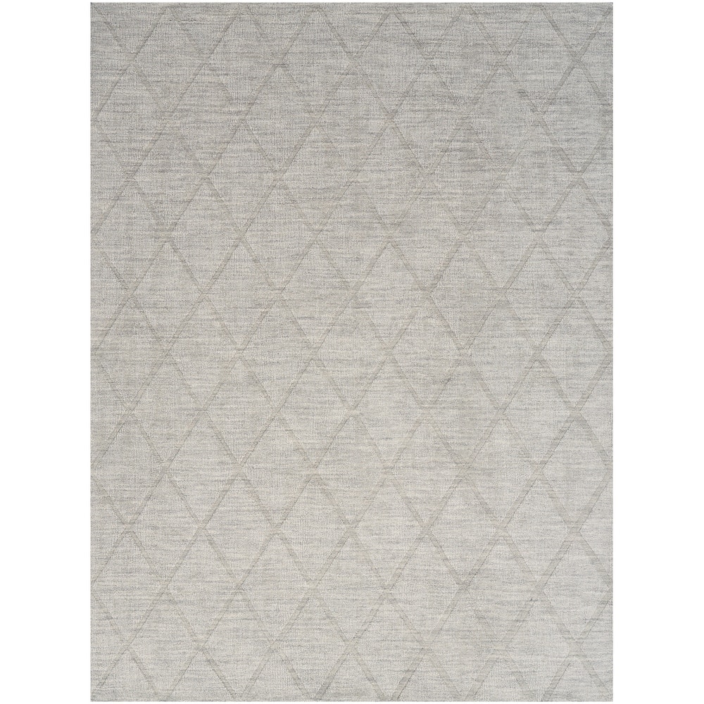Nourison Wool Haven Indoor only Diamond Wool Area Rug