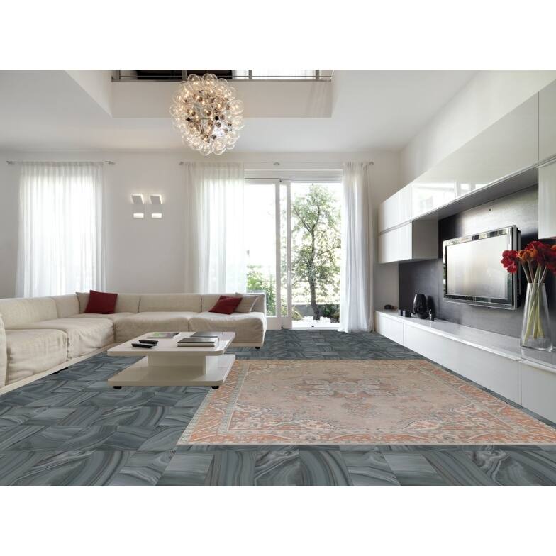 Hand Knotted Oriental 100% Wool Carpet Traditional Floral Beige & Ivories Tabriz Area Rug - 12' 11'' X 9' 9''