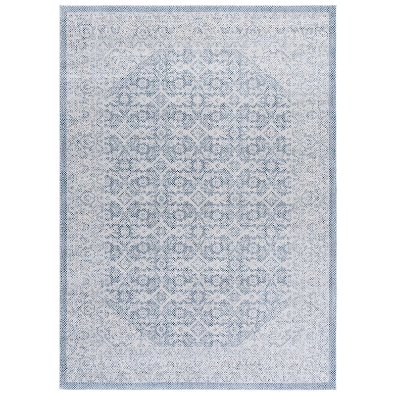 SAFAVIEH Harrison Mimoza Transitional Rug - 5'3" x 7'6" - Blue/Ivory