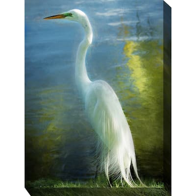 Poised Patience Indoor/Outdoor Art - Multi-color