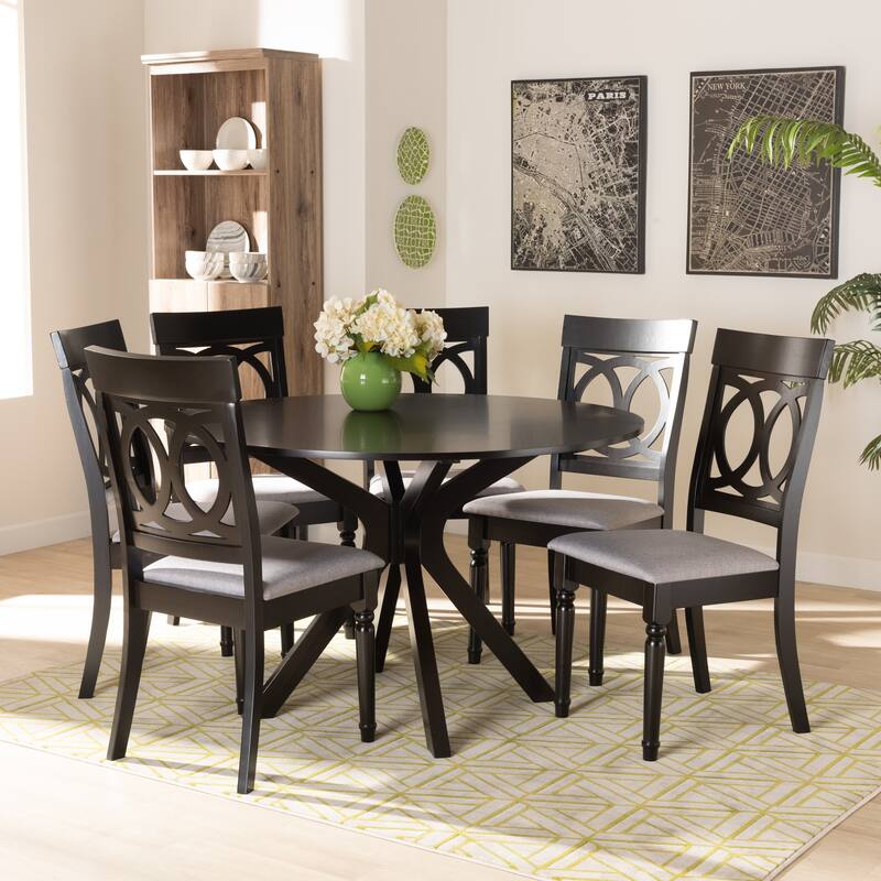 Jessie Modern and Contemporary 7-Piece Dining Set