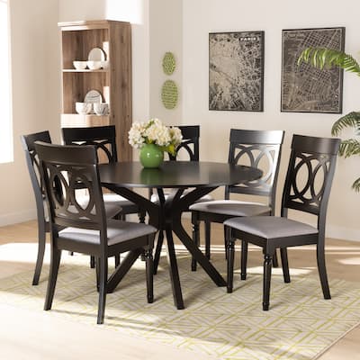 Jessie Modern and Contemporary 7-Piece Dining Set