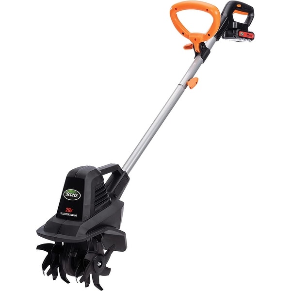 Scotts Outdoor Power Tools 20 Volt 7.5 Inch Cordless Garden Tiller