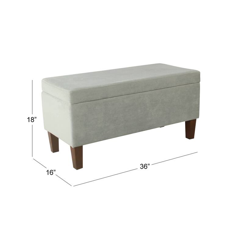 Porch & Den Minna Decorative Storage Bench