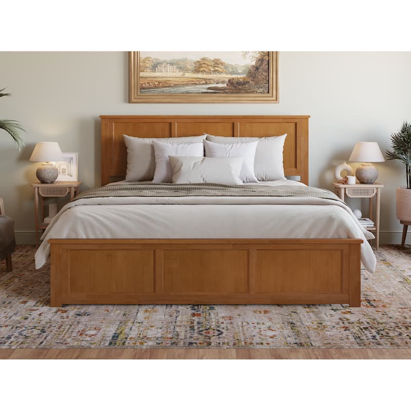 AFI, Madison Foundation Bed with Matching Footboard