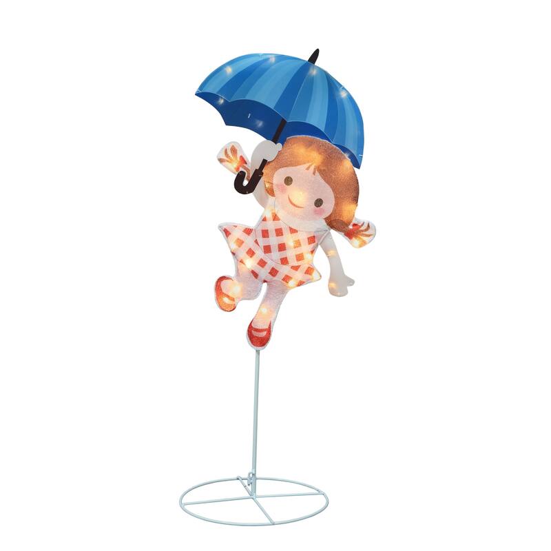 36" Rudolph 2D PreLit LED Misfit Doll