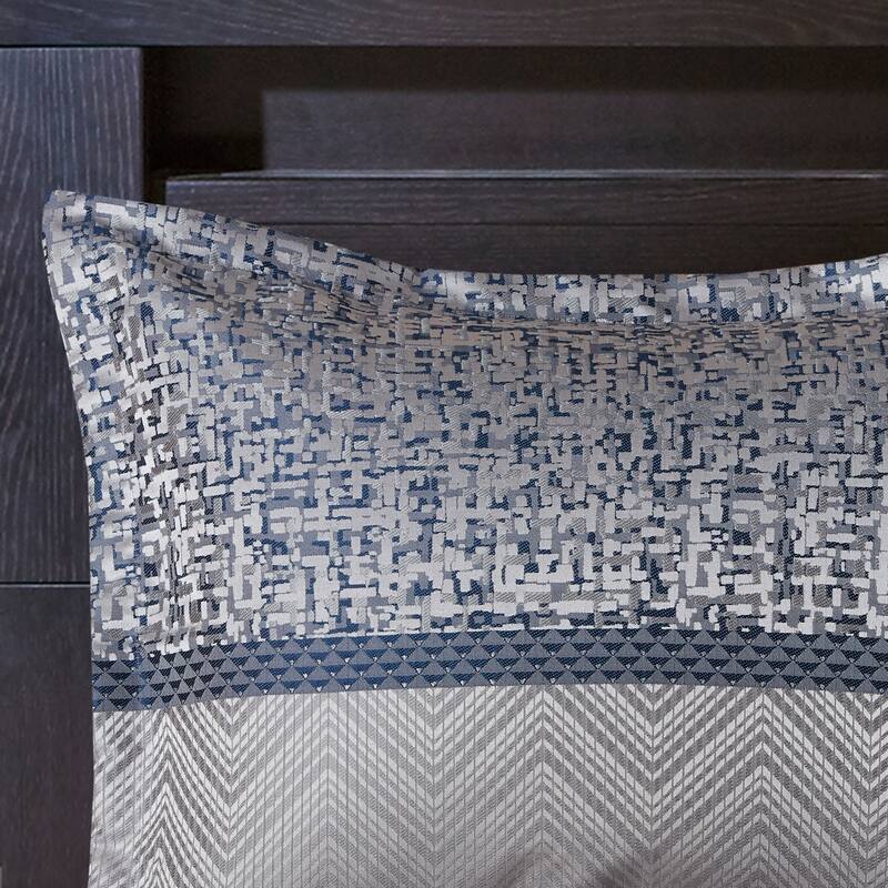 GDF Studio - Jacquard Comforter Set with Decorative Pillows