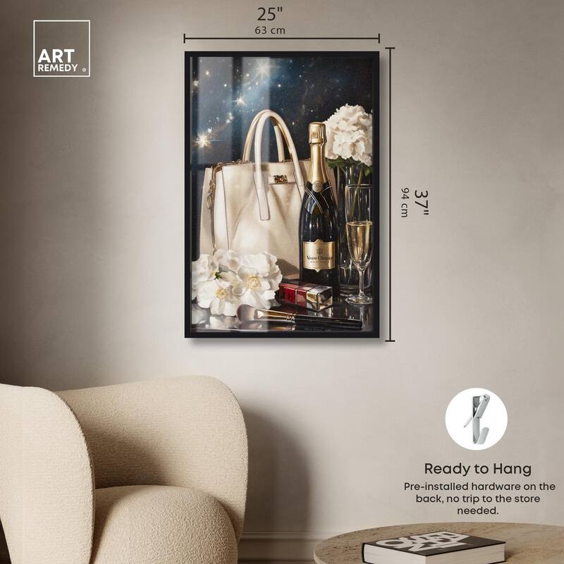 Cheers to Starry Glam Shadowbox by Art Remedy
