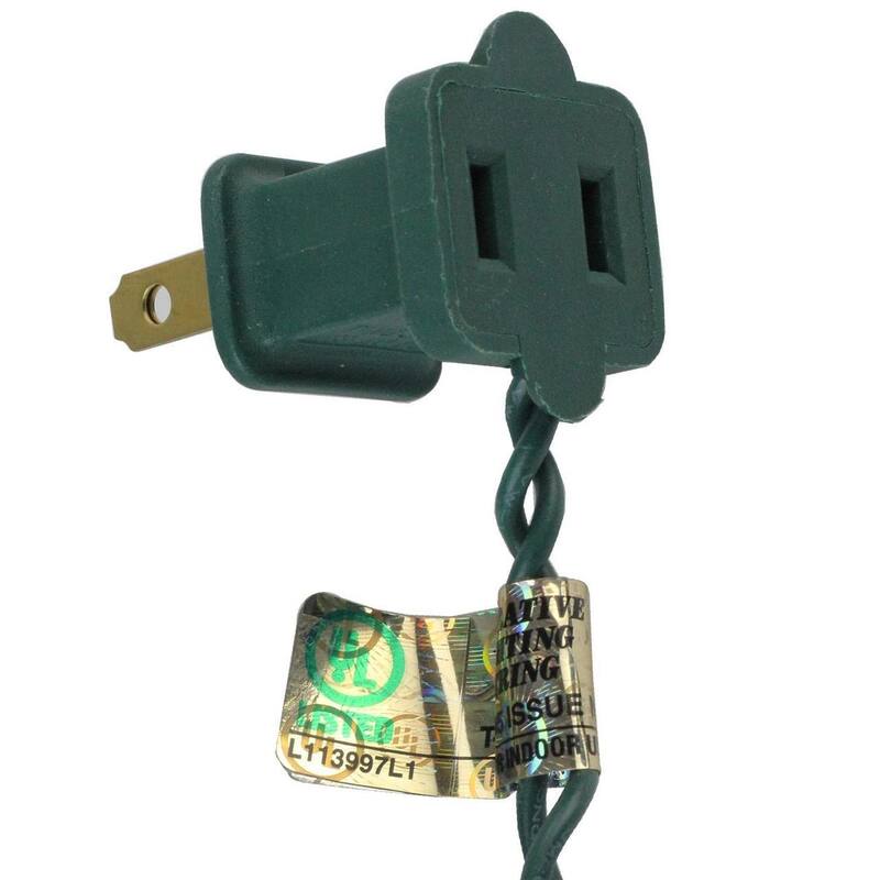 100-Count Clear Mini Christmas Light Set - Green Wire