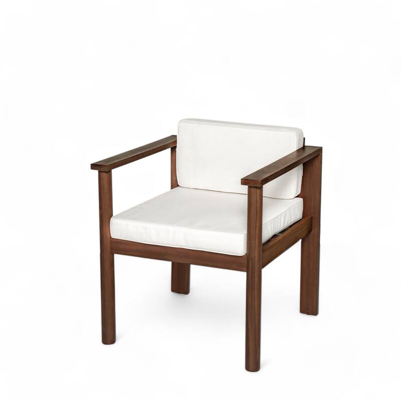 7-Piece Patio Dining Table Set for 6 with Rectangle Table & Chairs with Removable Cushions