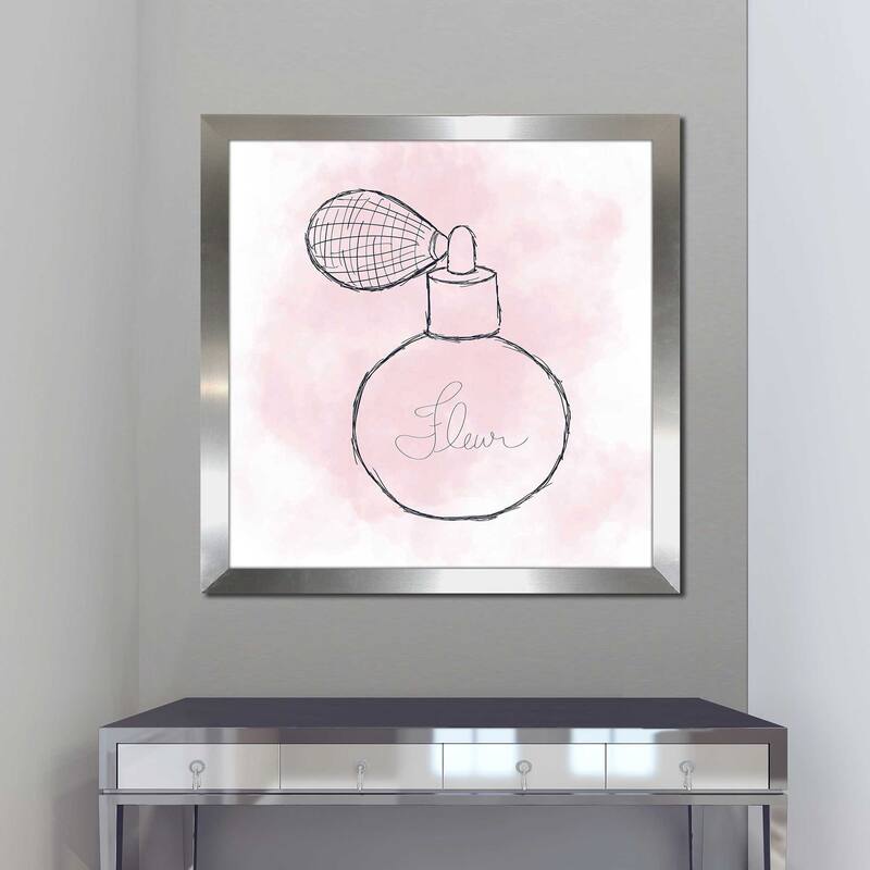 "French Perfume I (Square)" Print on Acrylic