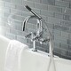 preview thumbnail 29 of 30, Concord Deck Mount Clawfoot Tub Faucet