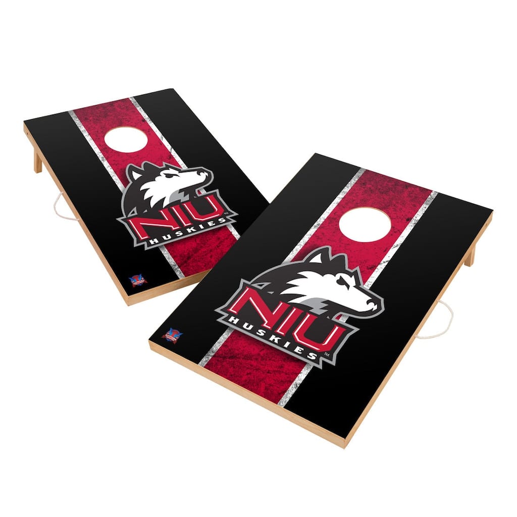 Vintage Northern Illinois University Huskies Regulation 2x4 Cornhole Set