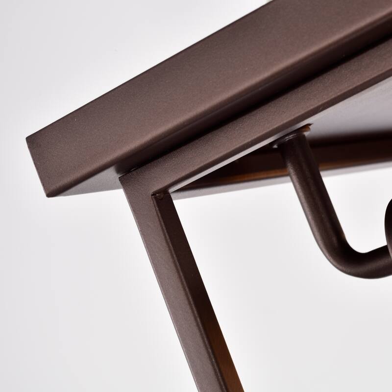 2-light Oil Rubbed Bronze Flush Mount