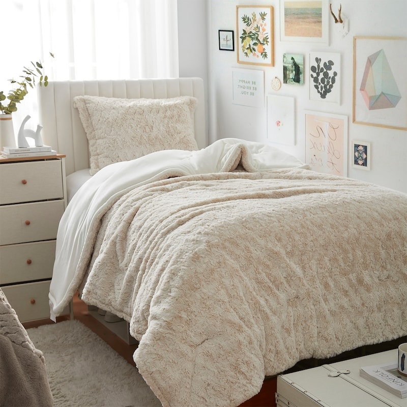 Rare White Bison - Coma Inducer® Oversized Comforter Set - Tundra White