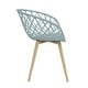 preview thumbnail 23 of 25, Jamesdar Kurv Mid-Century Modern Lightweight Mini Chair (Set of 2)