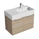 Option Brown Oak / Chrome