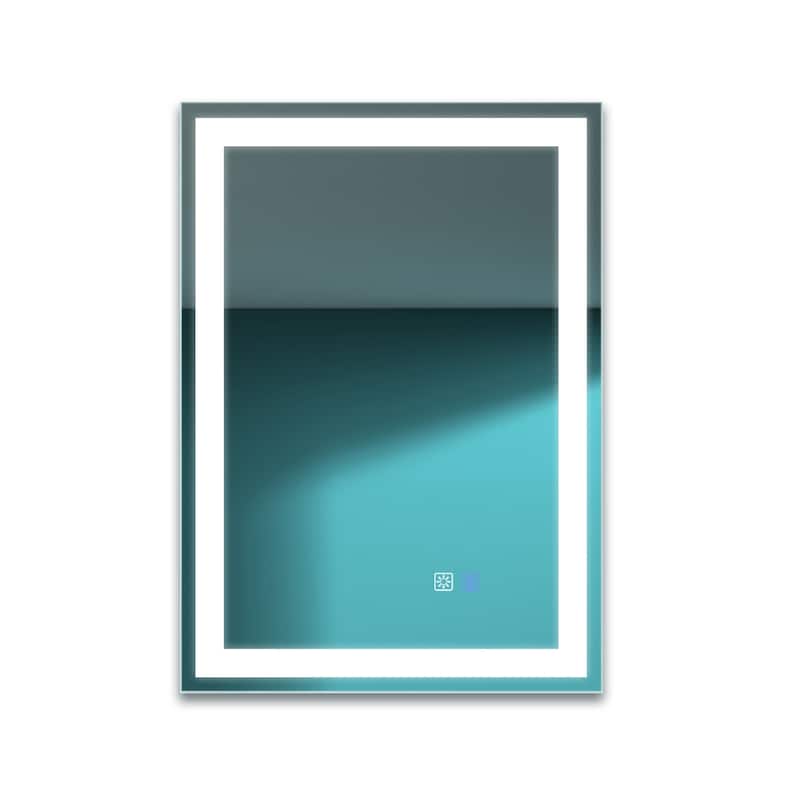 ExBrite Anti-fog LED Frameless Bathroom Mirror