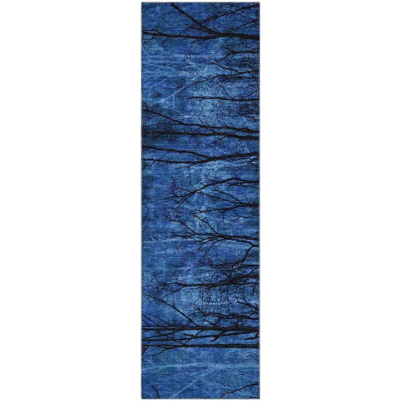 Premium Washable Super Soft Modern Forest Mayfield Rug