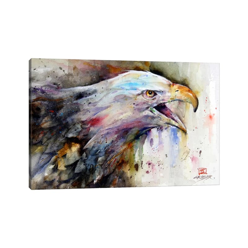 iCanvas "Eagle" by Dean Crouser Canvas Print