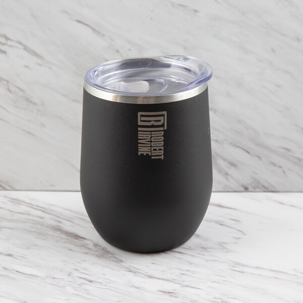 Robert Irvine by Cambridge Silversmiths Insulated 12 oz Wine Tumbler - Set of 2 - 12 ounces. Opens flyout.