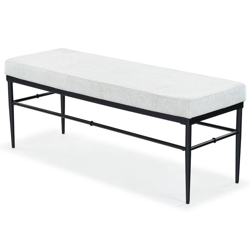 SAFAVIEH Couture Theabella Rectangular Bench - 48"W x 16"D x 18"H