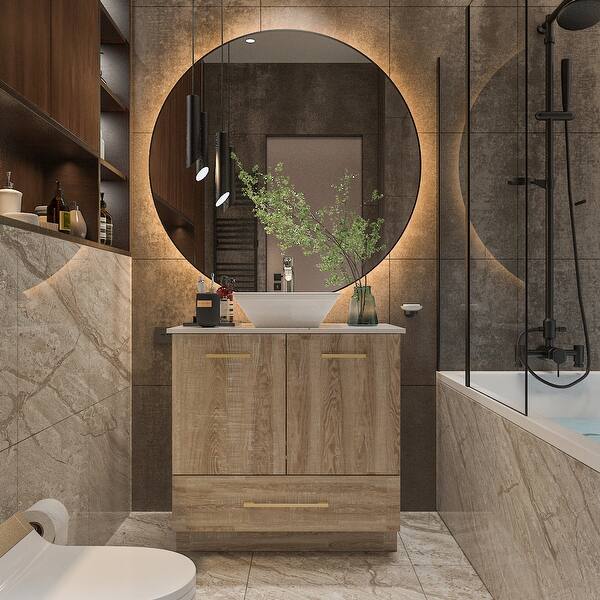 Timechee 29" Single Bathroom Vanity Set