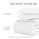 preview thumbnail 82 of 99, Becky Cameron Oversized 3-piece Microfiber Duvet Cover Set