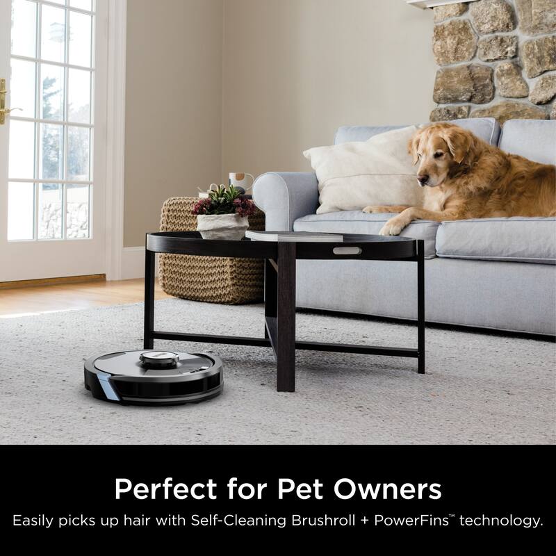 AI Ultra 2-in-1 Robot Vacuum and Mop with XL HEPA Self-Empty Base