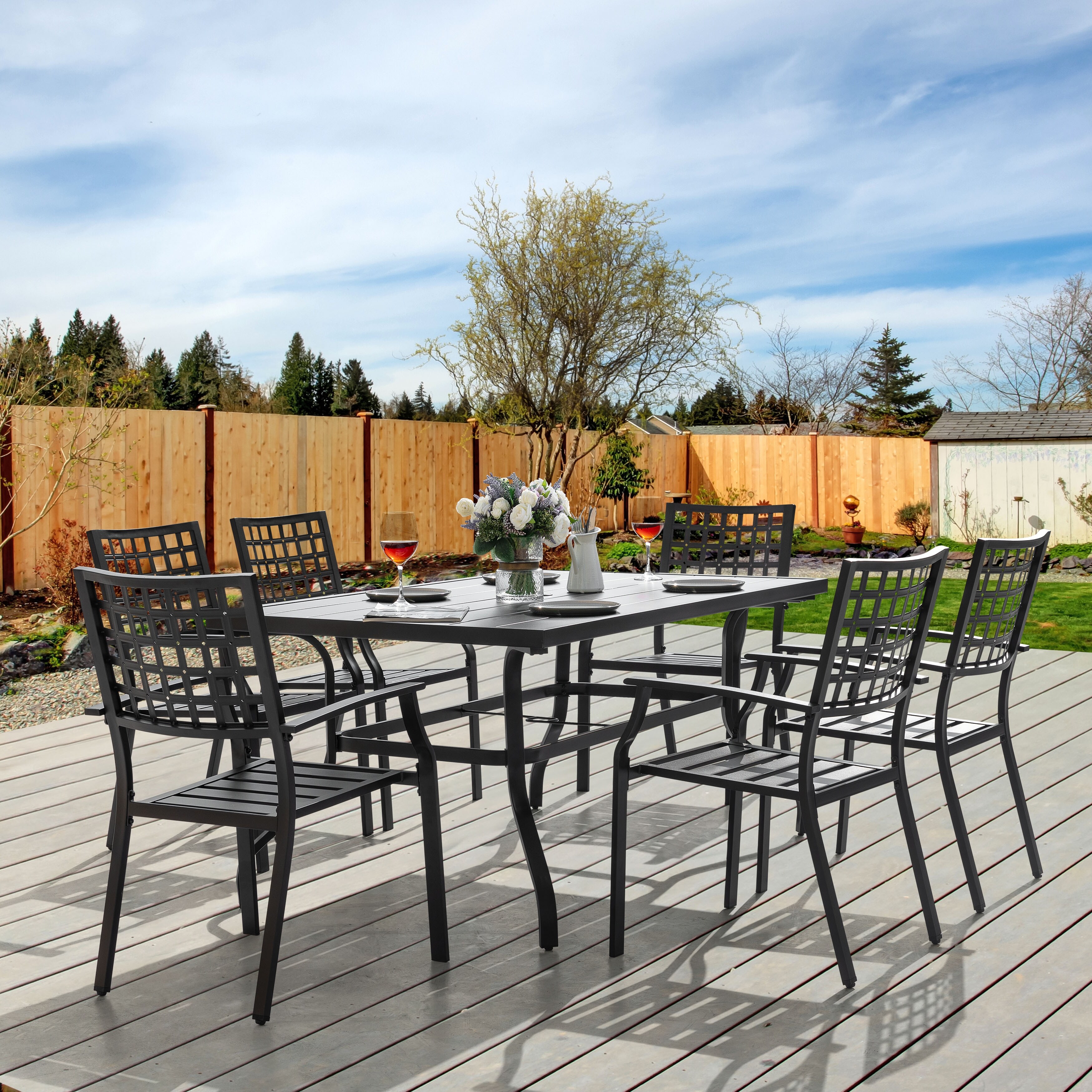 Black Iron Outdoor Dining Sets Bed Bath & Beyond