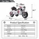 preview thumbnail 17 of 46, Kids Ride On Motorcycle, Kids Electric Motorcycle 12V Two Seat, Motorbike For Kids With Key Start /3 Wheels Headlight