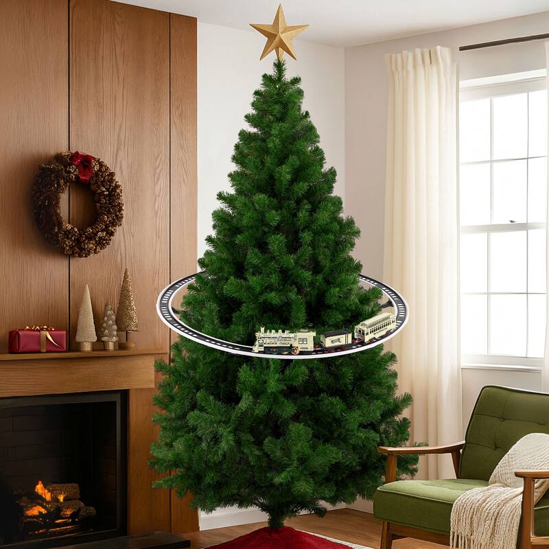 Animated Train Around the Tree - Gold
