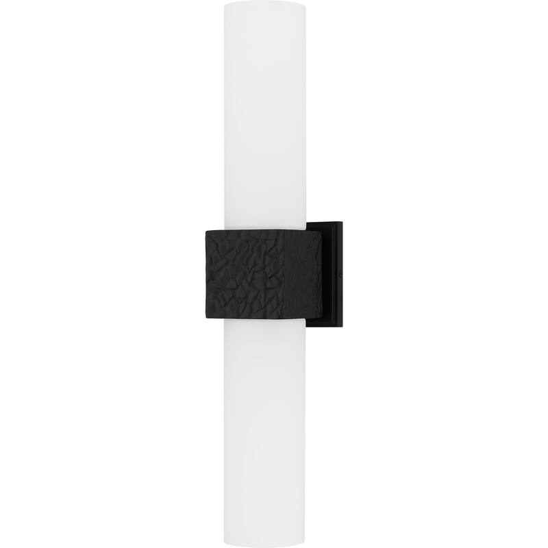 Arline 2-Light Matte Black Wall Sconce