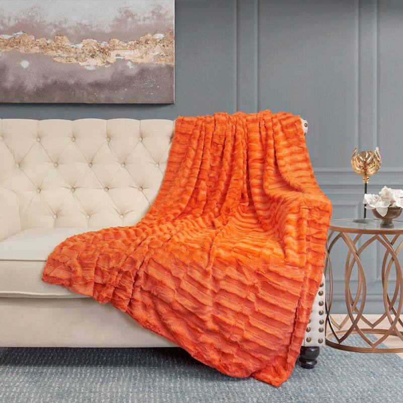 Saga Double Sided FauxFur Throw