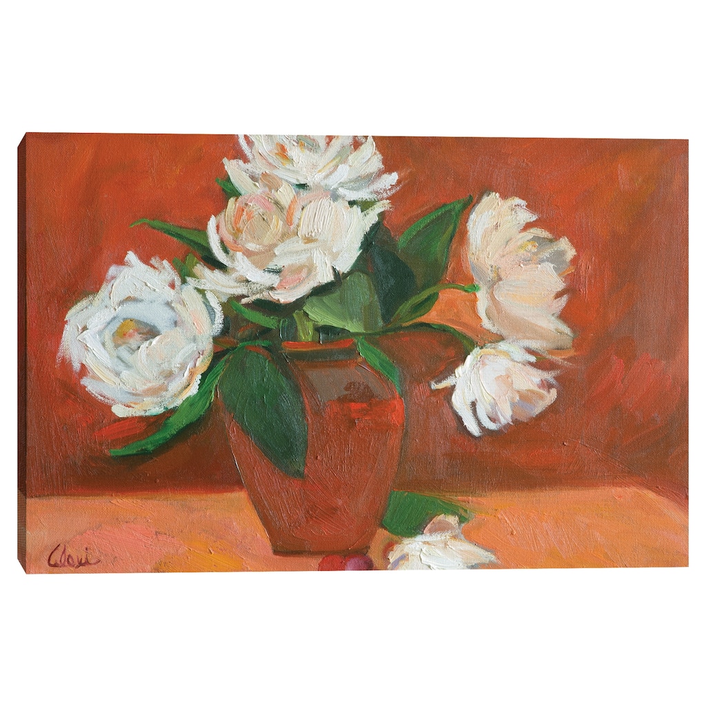Glowing Petals by Alexi Fine Canvas Art Print