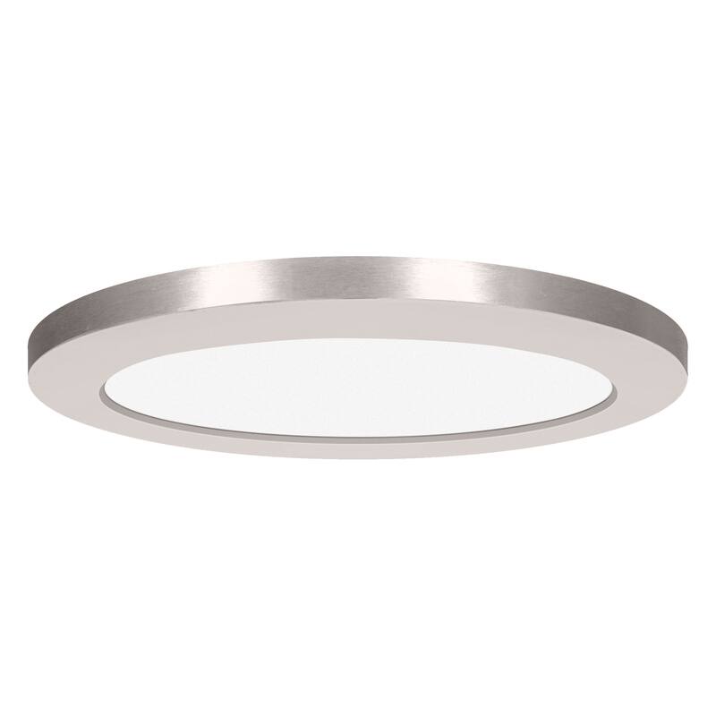 ModPLUS 3CCT 12" LED Flush Mount Light. - Chrome