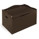 badger basket solid wood rustic toy box