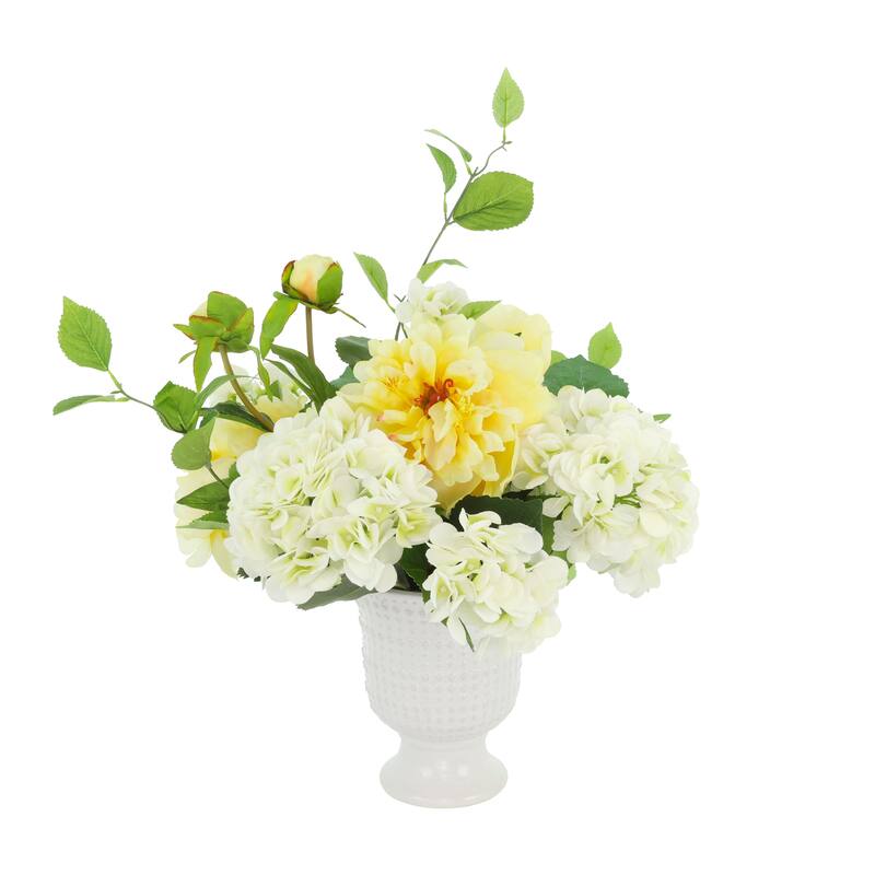Classic Arrangement with Peonies and Hydrangeas