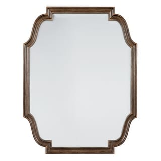 Hekman Brown Natural Wood Vintage style Mirror Wexford Brown Bed