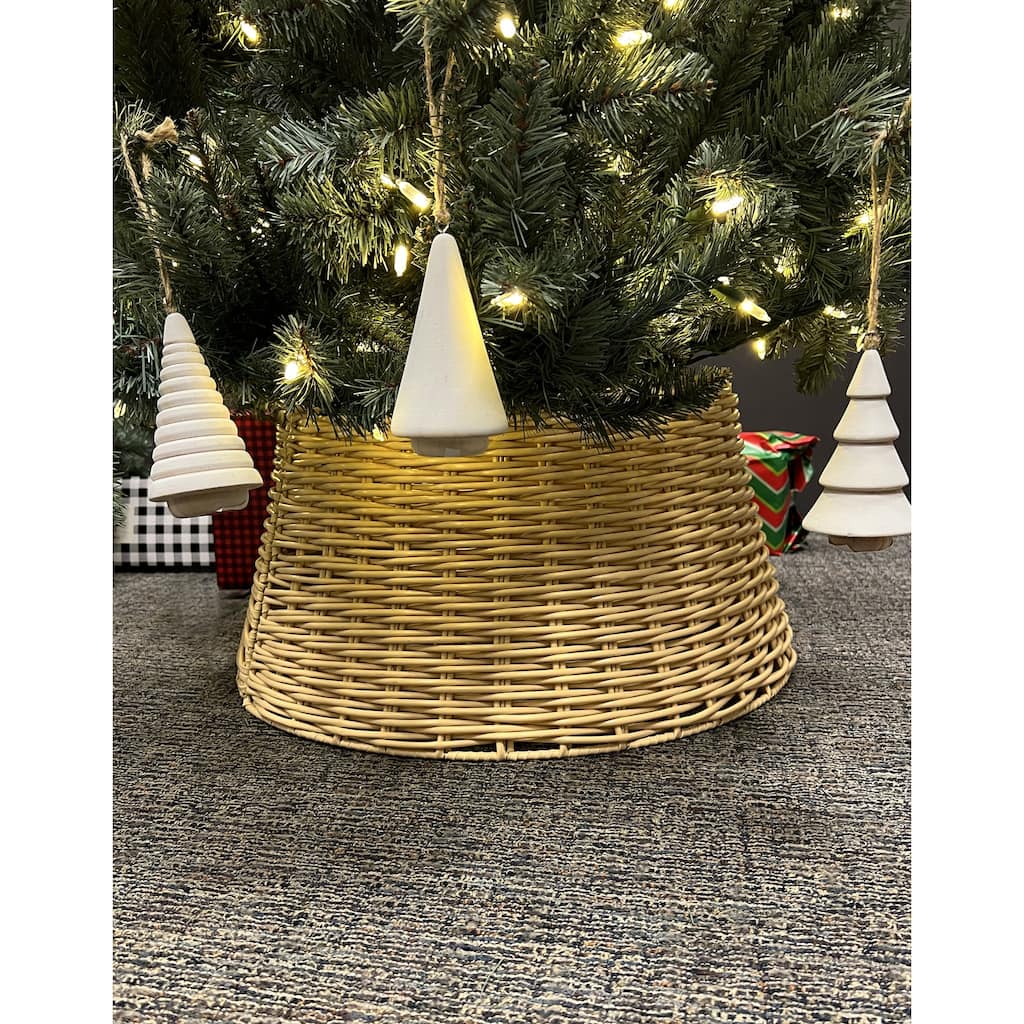 Becki Owens Natural CHRISTMAS Tree Collar - 20" X 15" X 10"